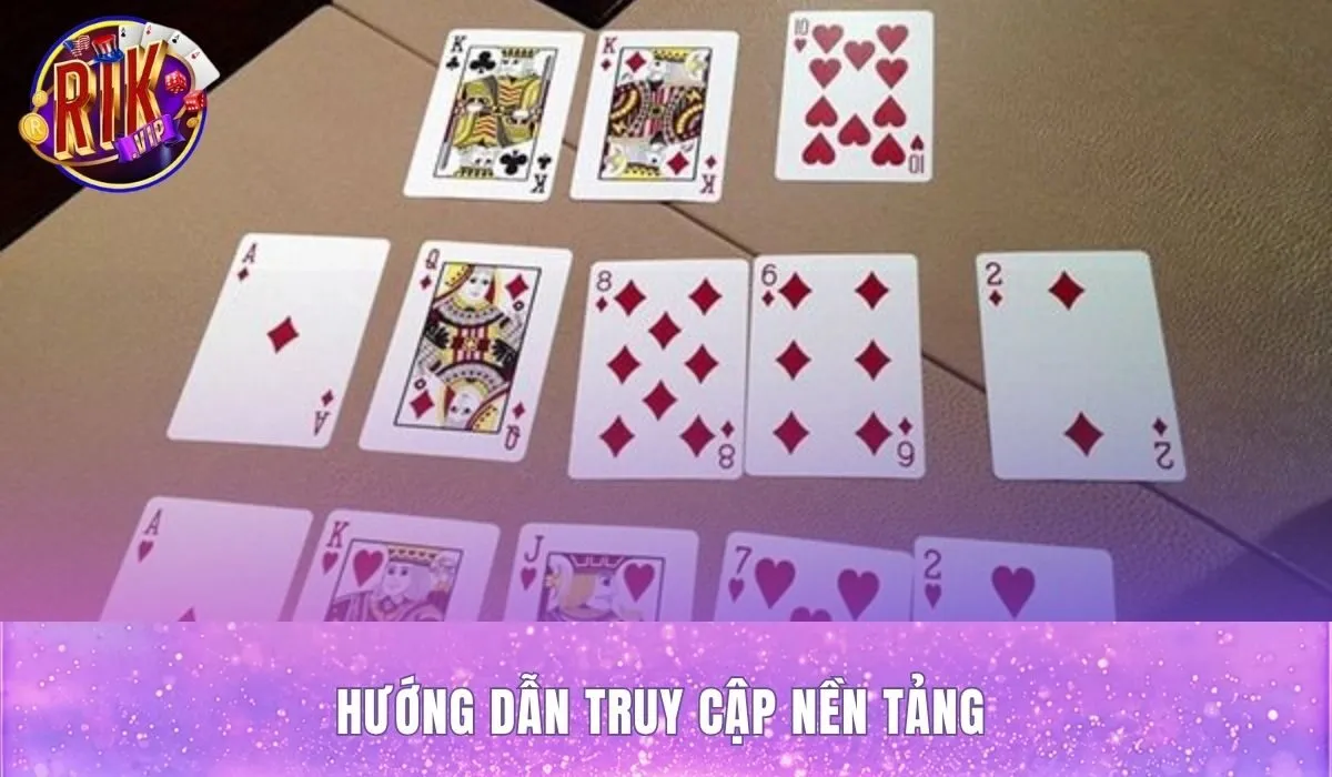 Cách tải app và đăng ký tài khoản chơi game bài mậu binh Rikvip