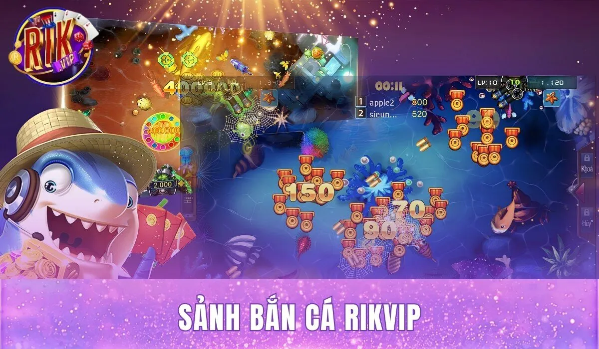 sảnh bắn cá rikvip